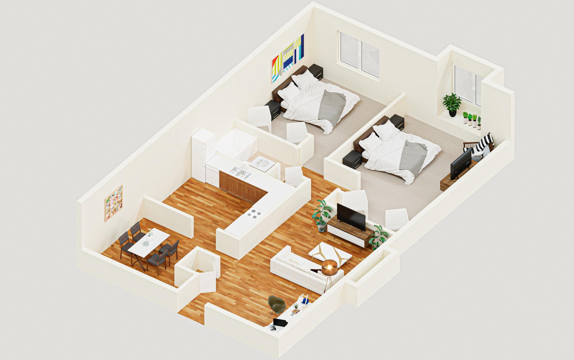 Brook Gardens Apts & Lush Townhomes